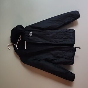 North Face reversible black jacket